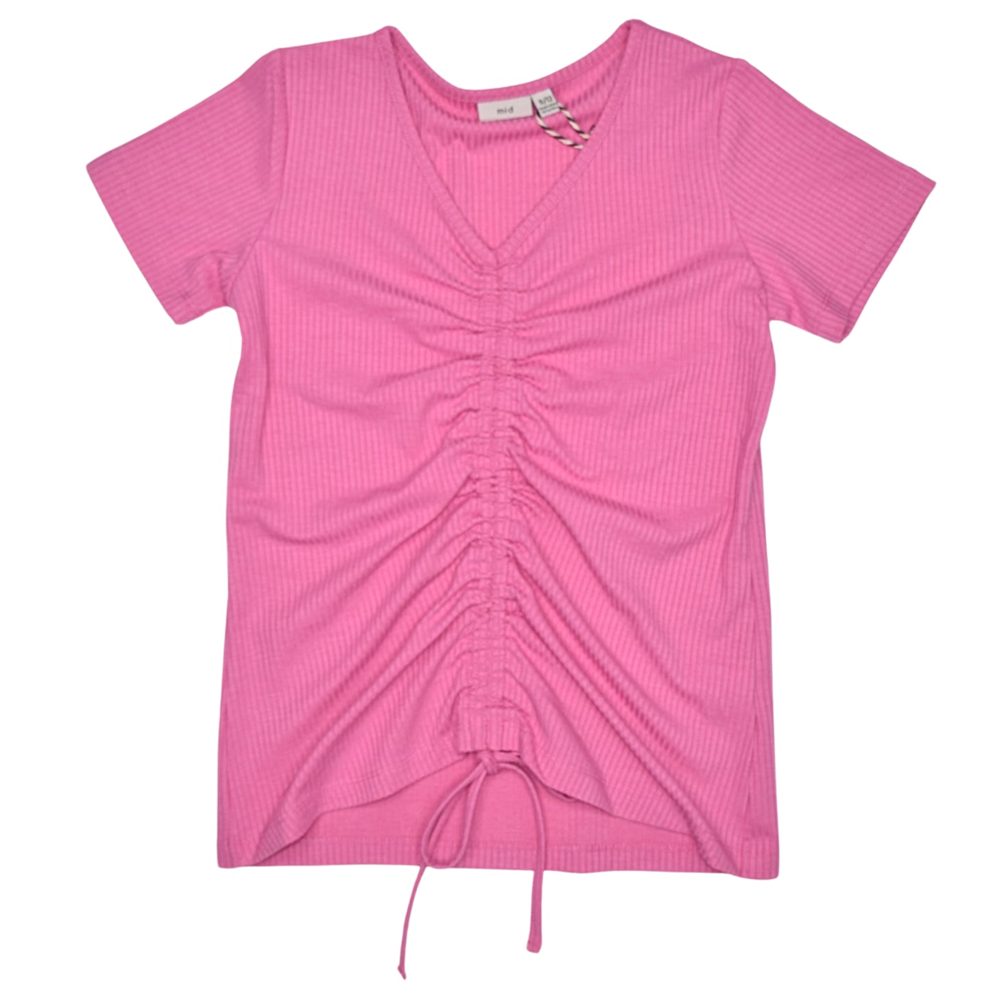 Scrunch Tie Front T-Shirt