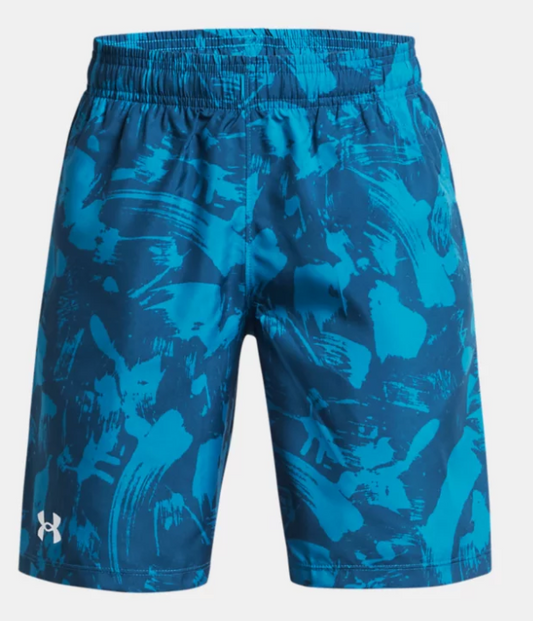 UA Youth Woven Tech Printed Shorts