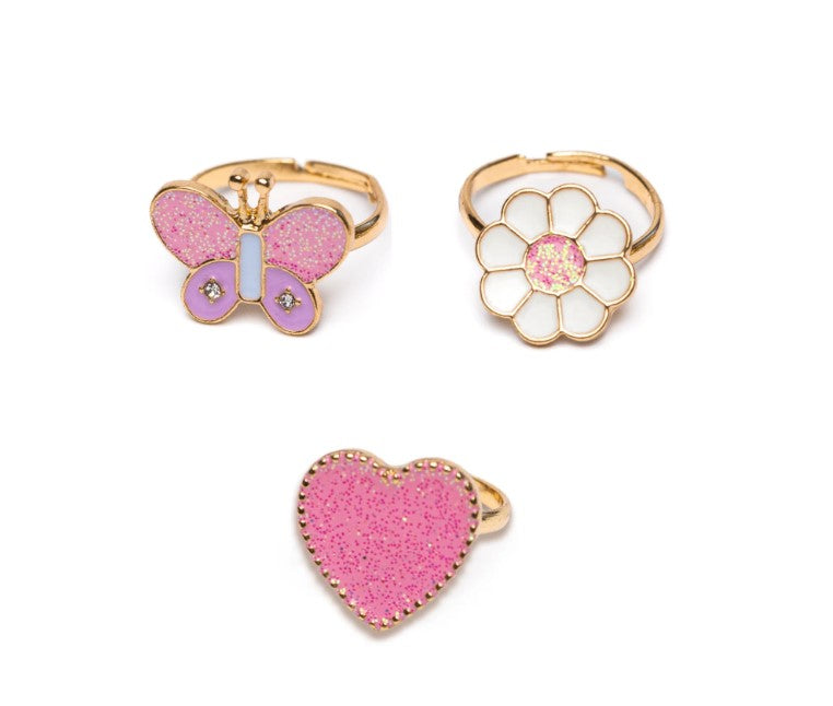 Wonderland 3pc Ring Set