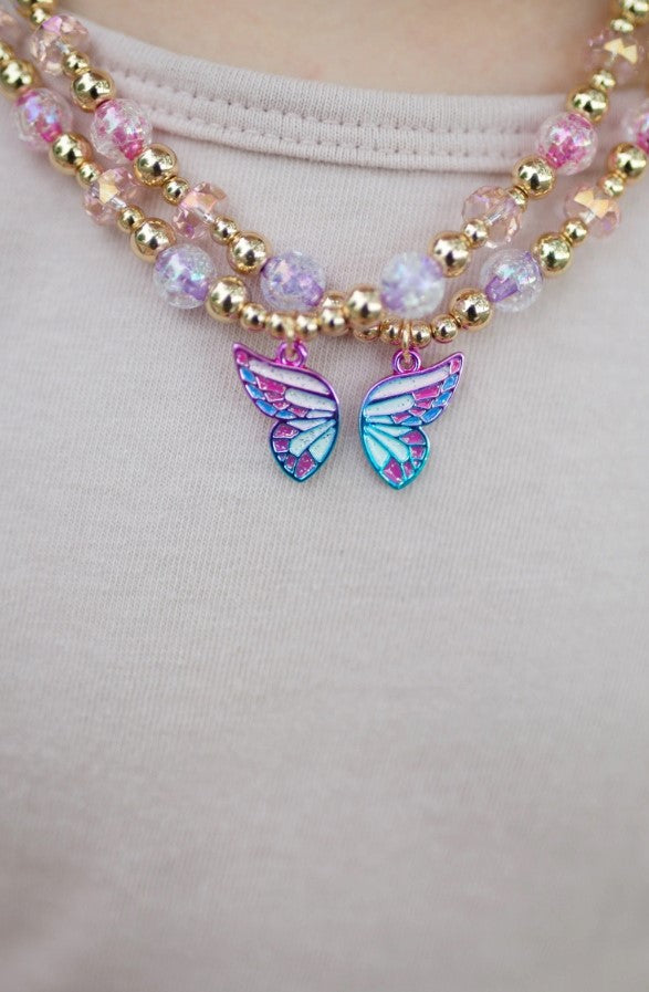 Butterfly Wishes BFF Necklace