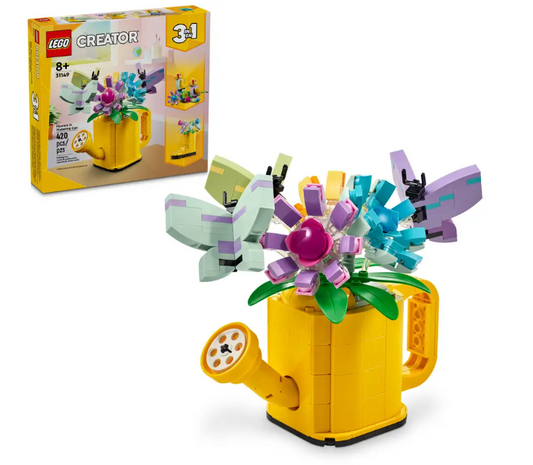 Flowers in Watering Can