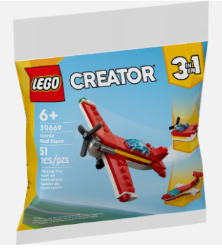 LEGO Creator Iconic Red Plane