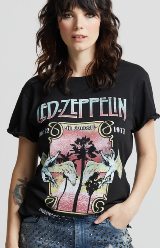 LED Zeppelin In Concert Inglewood Tee