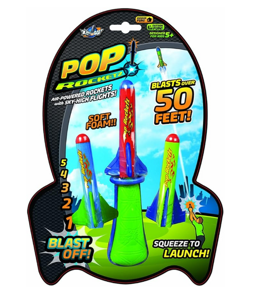 Pop Rocketz -Air Powered Rockets