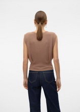 Load image into Gallery viewer, Lita Cropped Knit Top - Portabella
