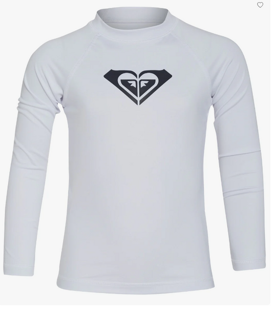 Roxy Whole Hearted Toddler Long Sleeve UPF 50 Rashguard