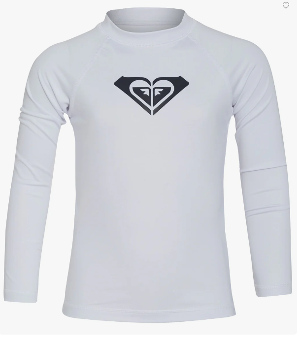 Roxy Whole Hearted Toddler Long Sleeve UPF 50 Rashguard