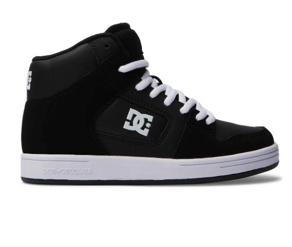 Kids' Manteca 4 HI Shoes - Black/Black/White