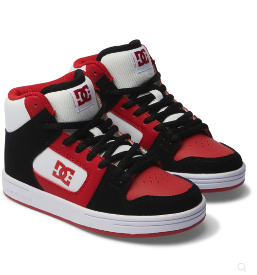 Kids' Manteca 4 HI Shoes - Black/Red