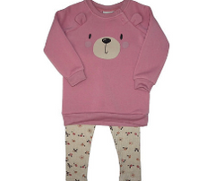 Load image into Gallery viewer, Infant 2pc Critter Tunic &amp; Legging Set
