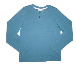 Boy's Henley Long Sleeve