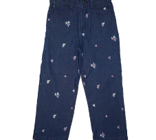 Girl's Crop Straight Leg Denim