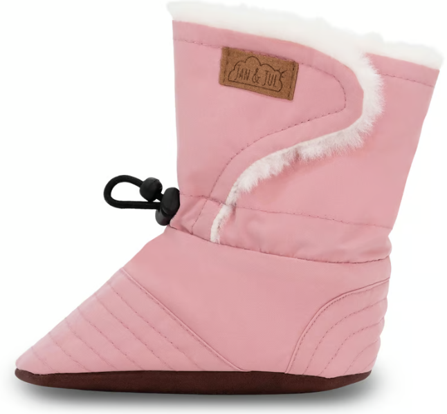 Stay Put Winter Booties-  Dusty Pink