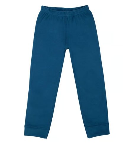 Kids Deep Blue Base Layer Pants