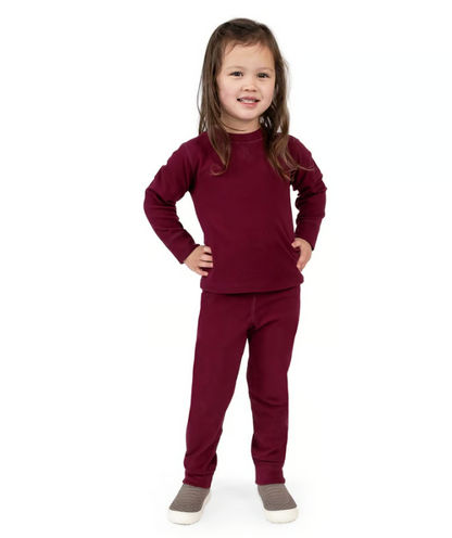 Kids Mulberry Base Layer Top