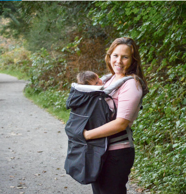 Baby Waterproof Carrier Cover -Black