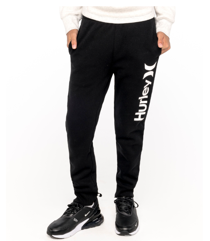 Boys  Black Fleece Terry Jogging Pant