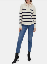 Load image into Gallery viewer, Saba Striped Mockneck Sweatshirt
