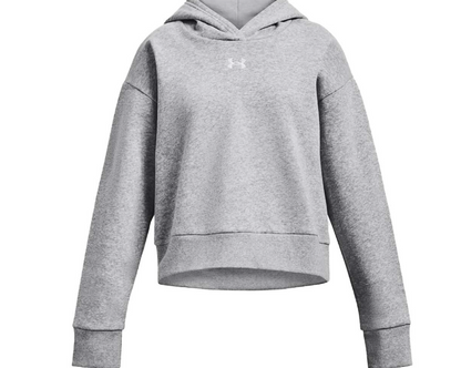 Youth UA Rival Fleece Crop Hoodie