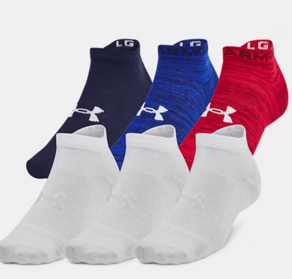 Unisex UA Essential 6-Pack Low Cut Socks