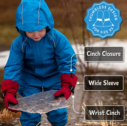 Jan & Jul Kids Waterproof Mitts