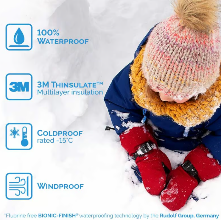 Jan & Jul Kids Waterproof Mitts