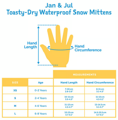 Jan & Jul Kids Waterproof Mitts