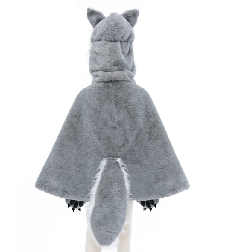 Woodland Storybook Wolf Cape