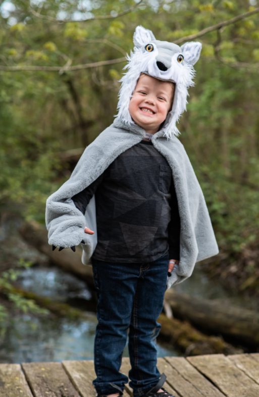 Woodland Storybook Wolf Cape