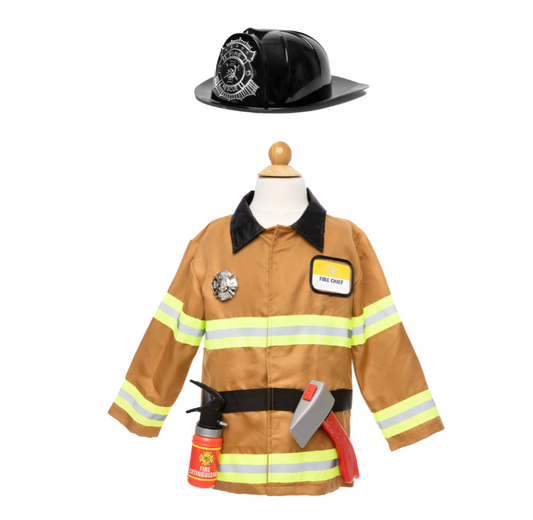 Tan Fire Fighter 5pc Set