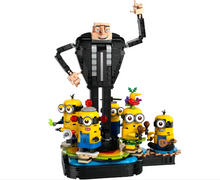 Load image into Gallery viewer, LEGO Brick-Built Gru And Minions
