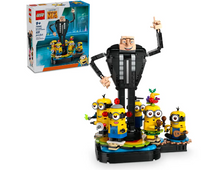 Load image into Gallery viewer, LEGO Brick-Built Gru And Minions
