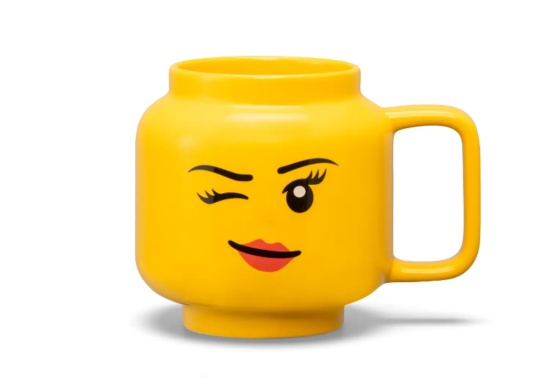 LEGO Large Ceramic Winking Mug