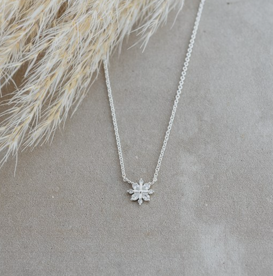 Snow Crystal Necklace