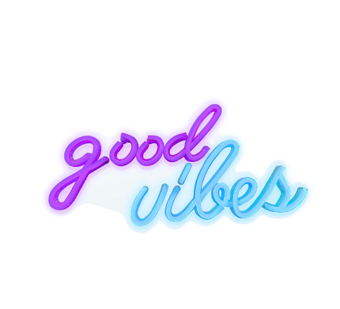 Good Vibes Neon LED Sign