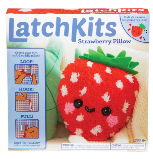 Latchkits- Strawberry Pillow