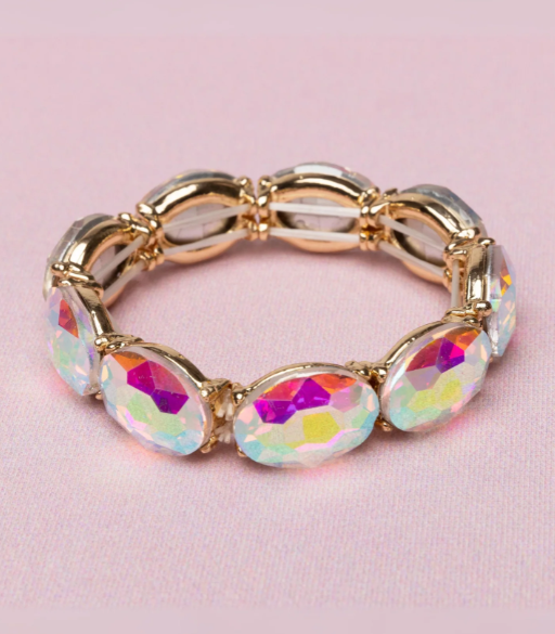 Boutique Chic Aurora Borealis Gem Bracelet