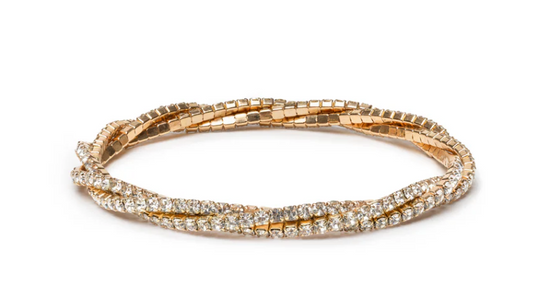 Boutique diamante Twist Bracelet