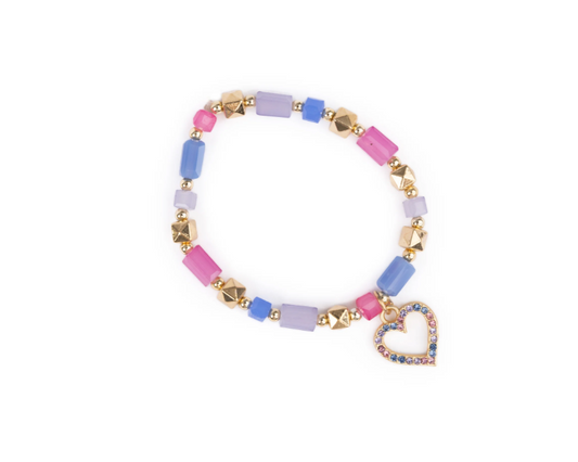 Boutique Chic Heart Of Gold Bracelet