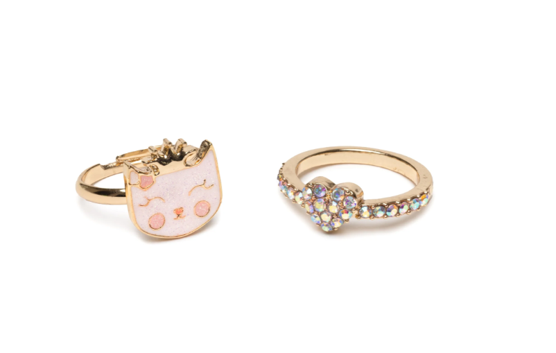 Boutique Kitty Love Ring Set