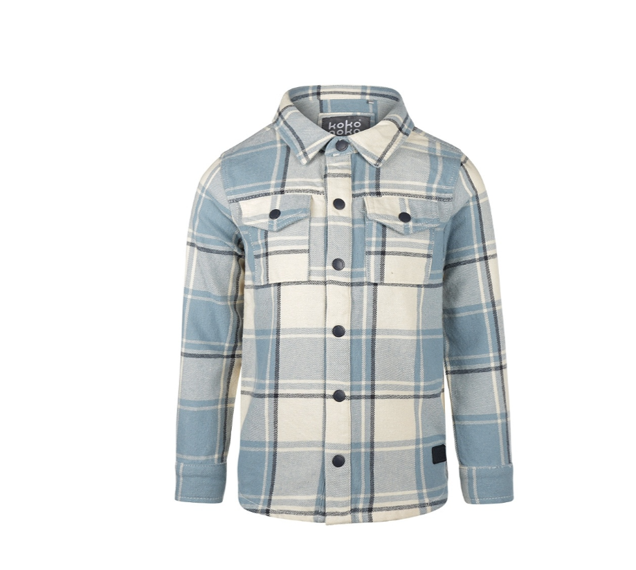 Boy's Soft Blue Flannel