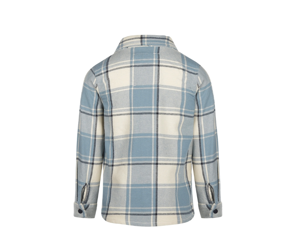 Boy's Soft Blue Flannel