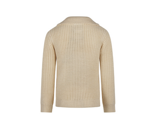 Boy's Knit 1/4 Zip Turtleneck