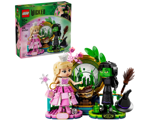 LEGO Elphaba & Glinda Figures