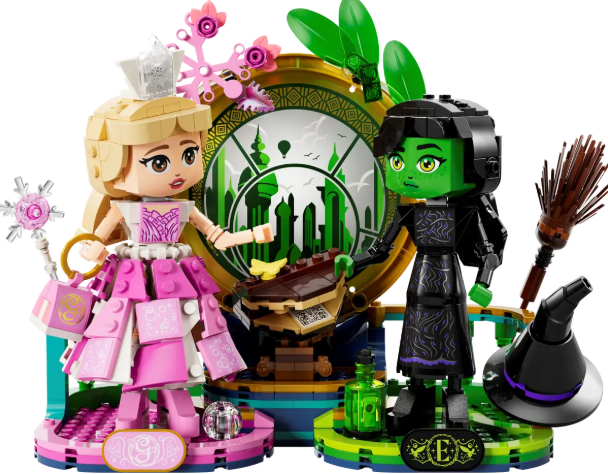 LEGO Elphaba & Glinda Figures