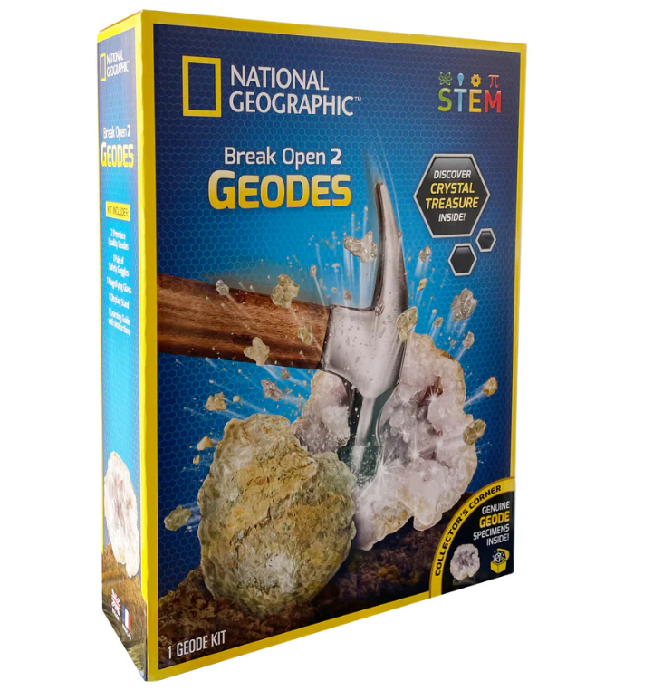 National Geographic Break Open 2 Geodes