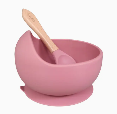 Silicone Bowl & Spoon Set