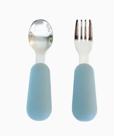 Stainless Steel & Silicone Silverware