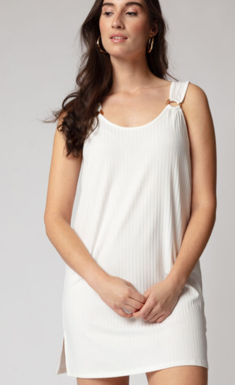 Women's Ribbed Beach Cover Up