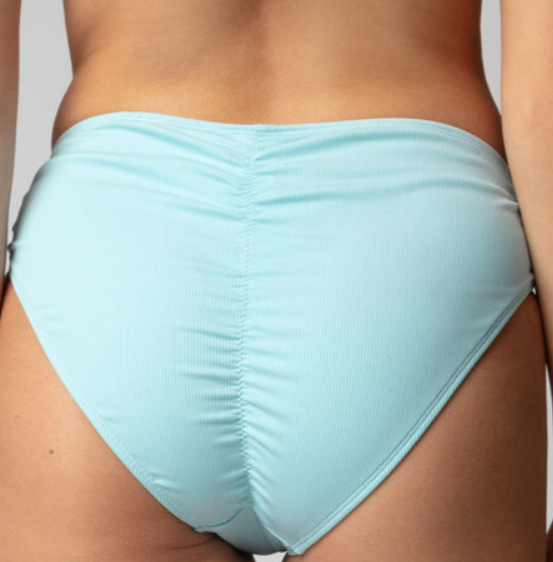 Women's Ruched Back Bikini Bottom